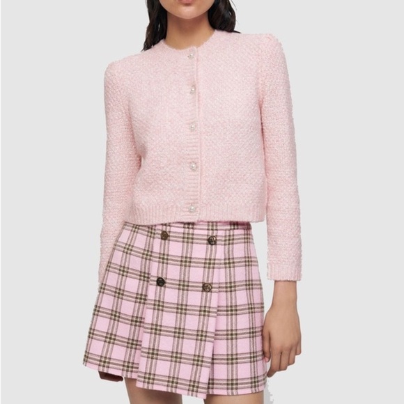 Maje sweater with pearl/crystal buttons - Picture 2 of 9